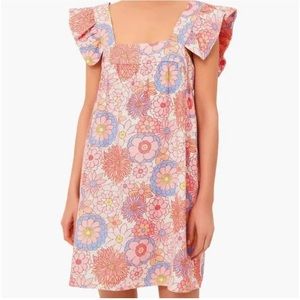 Tuckernuck x Cameron Eubanks: Folly Floral Hazel Flutter Sleeve Dress size L